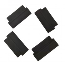 High Durometer Wear-resisting Industrial Components EPDM Rubber Parts