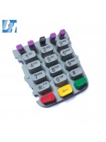 Customized Laser Carving Silicone Keypad For Verifone Pos Vx680