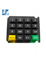 Reasonable In Price POS System Terminal Plastic Rubber Button Silicone Keypad