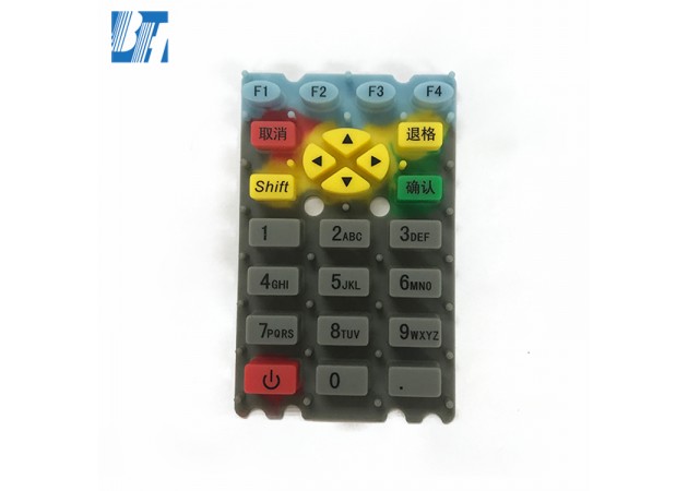 High Quality Colorful Supermarket Small Shop POS Silicone Rubber Numeric Keypad