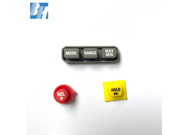 10 Years Manufacturer 3 in 1 Silicone Rubber Single Button